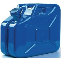 [NEUWERTIG] B-Ware Valpro Kraftstoffkanister Benzinkanister Kanister 10 L Blau Ral5005 Stahlblech von VALPRO