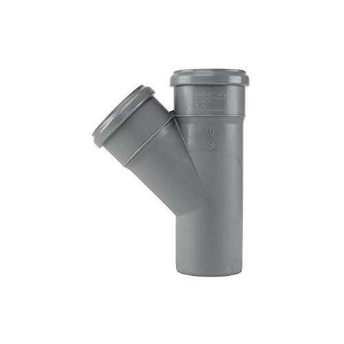 Abzweig HT-Rotstrich DN 70 x 70, 45Grad von Valsir