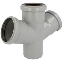 Valsir - ht Doppelabzweig ø 110/110/110 x 67°, mit 3-fach Steckmuffe Valsir - ht Doppelabzweig ø 110/110/110 x 67°, mit 3-fach Steckmuffe von VALSIR