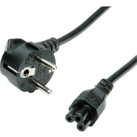 19.99.1028 Strom Verbindungskabel Schwarz 1.80 m - Value von VALUE