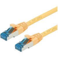 21.99.1934 RJ45 Netzwerkkabel, Patchkabel cat 6a s/ftp 0.30 m Gelb 1 St. - Value von VALUE