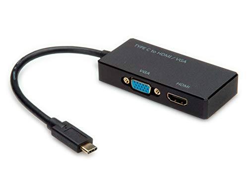 VALUE Display Adapter USB Typ C - VGA/HDMI von VALUE