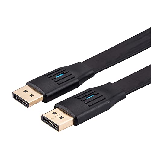 VALUE Flaches DisplayPort Kabel, v1.4, DP ST - ST, schwarz, 2 m VALUE Flaches DisplayPort Kabel, v1.4, DP ST - ST, schwarz, 2 m von VALUE