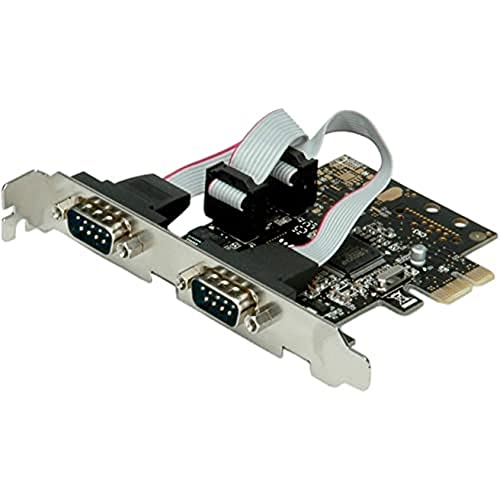 VALUE PCI-Express-Karte, Seriell RS232, D-Sub 9, 2 Ports von VALUE