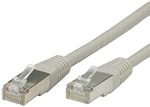 Value 21.99.0805 RJ45 Netzwerkkabel, Patchkabel CAT 6 S/FTP 5.00m Grau 1St. von VALUE