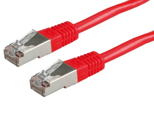 VALUE Patchkabel Kat.6 (Class E) S/FTP (PiMF), rot, 10 m von VALUE