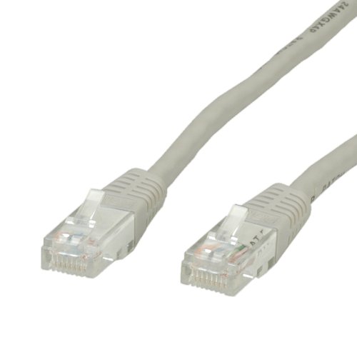VALUE Patchkabel Kat.6 (Class E) UTP, grau, 2 m von VALUE