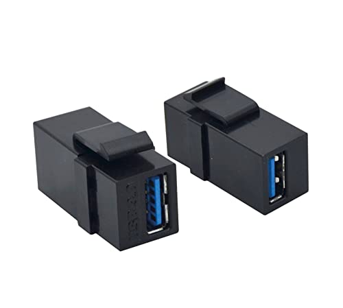 VALUE USB 3.2 Gen 1 Keystone Modul, schwarz VALUE USB 3.2 Gen 1 Keystone Modul, schwarz von VALUE