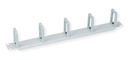 VALUE 19"-Frontplatte, h/v Kabelführung, Typ C, RAL 7035 Lichtgrau von VALUE