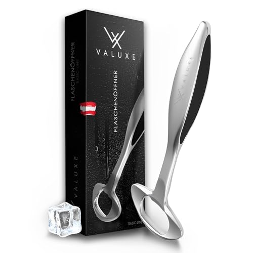 VALUXE® [Das Original] Flaschenöffner – Premium Bieröffner in ergonomischem Design – Stylischer Bottle Opener mit rutschfestem Griff – Exklusiver Kapselheber – Coole Flaschenöffner von VALUXE von VALUXE