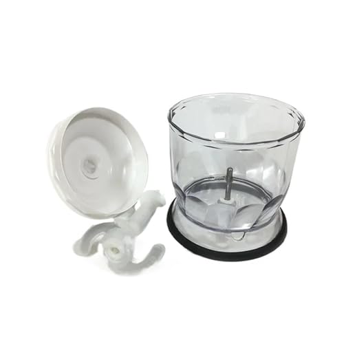 1 Set 350 ml Mixbecher, kompatibel mit Braun MQ5025 MQ525 MQ745 MQ505 MQ3000 Mixermesserdeckelteile Mixerzubehör von VAMOARPOL