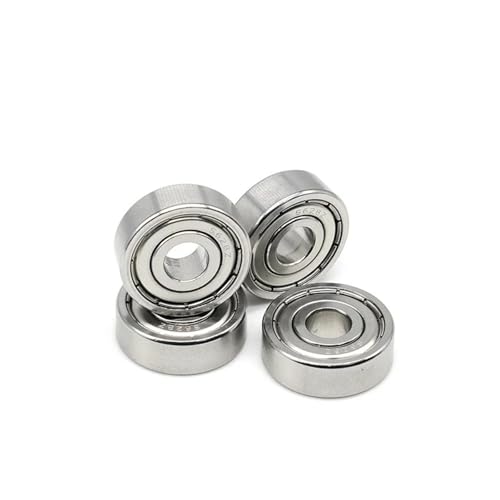 4 Stück 628ZZ 8x24x8 mm Hochgeschwindigkeitslager aus Chromstahl von VAMOARPOL