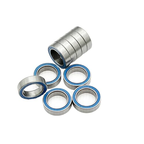 5 Stück MR148 RS 8x14x4 mm ABEC-7 Miniaturkugellager MR148-2RS Kugellager Blau Versiegelt von VAMOARPOL