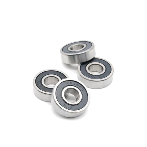 6000RS Lager 10 * 26 * 8mm (4 STÜCKE) ABEC-7 6000 RS 6000 Chromstahl Kugellager von VAMOARPOL