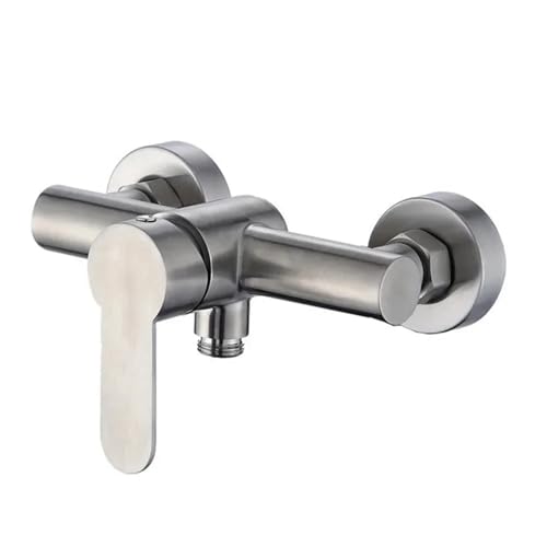 Edelstahl Badezimmer Dusche Armaturen Triple Badewanne Wasserhahn Wand Montiert(B) von VAMOARPOL