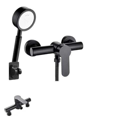 Edelstahl Badezimmer Dusche Armaturen Triple Badewanne Wasserhahn Wand Montiert(C) von VAMOARPOL