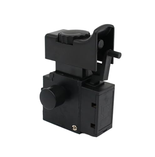 FA2-6/1BEK Lock On Power Tool Elektrische Bohrmaschine Geschwindigkeit Control Trigger Taste Schalter(Black) von VAMOARPOL