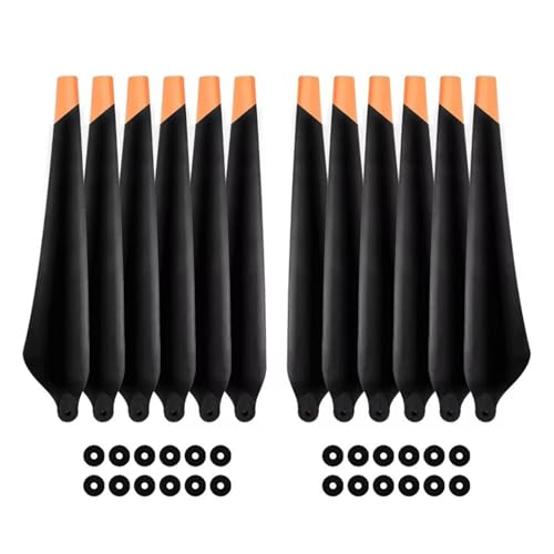 Kompatibel mit DJI Agras T30 3820, Klapppropeller aus Kohlefaser-Kunststoff, Mix CW CCW Drohnenblätter for landwirtschaftliche Bepflanzung(6pcs CW and 6pcs CCW) von VAMOARPOL