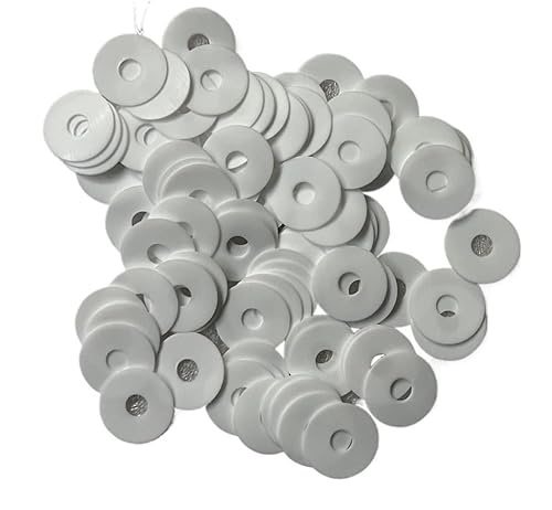 Kompatibel mit DJI T30 T40 T20P T50 Propeller, Paddelklemmdichtung mit Argas-Schutzdrohnen-Reparaturteilen(32PCS White) von VAMOARPOL