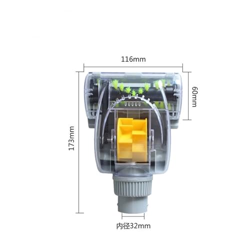 Kompatibel mit Dyson Staubsauger Teppich Zubehör Verlängerungsschlauch und Adapter(Light green) von VAMOARPOL