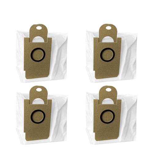 Kompatibel mit Lydsto, R1 Roboter-Staubsauger, Haushaltskehrmaschine, Reinigungswerkzeug, Kehr-Müllsack, Ersatzzubehör(4pcs) von VAMOARPOL
