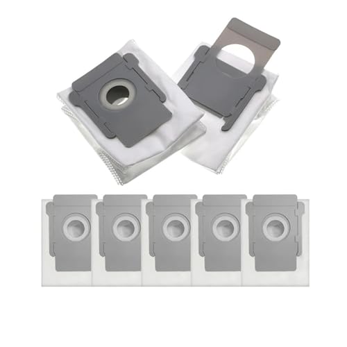 Kompatibel mit iRobot Staubbeutel Zubehör Roboter-Staubsaugerbeutel Ersatz Schmutzbeutel Ersatzteile(Light Grey) von VAMOARPOL