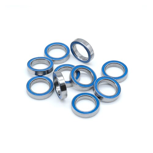 Lager ABEC-7 (10 STÜCK) 6X10X3 mm Miniatur MR106-2RS Kugellager Blau Versiegelt MR106 2RS Lager von VAMOARPOL