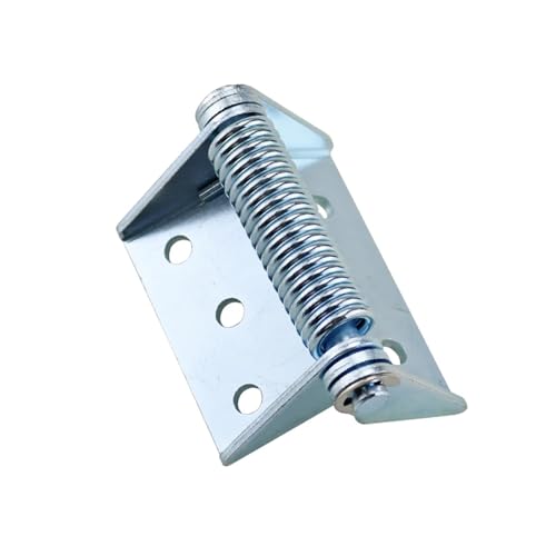 Selbstschließendes Scharnier mit Rückholfeder aus Edelstahl oder verzinktem Eisen, große Tragfähigkeit(83mm IronGalvanizing) von VAMOARPOL