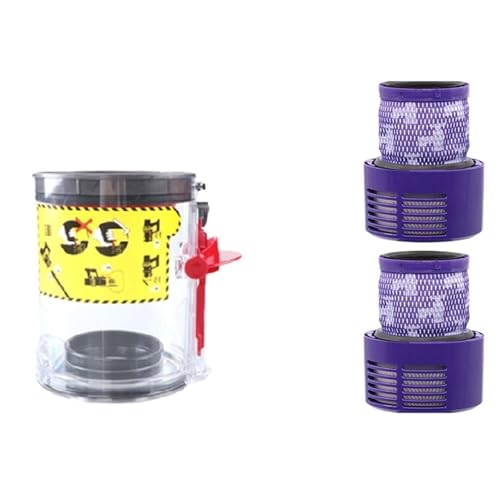 VAMOARPOL Motor Kompatibel for Dyson V10 Handheld Drahtlose Staubsauger Zubehör Motorkopf Montage Motor Shell Staub Tasse Ersatzteile von VAMOARPOL