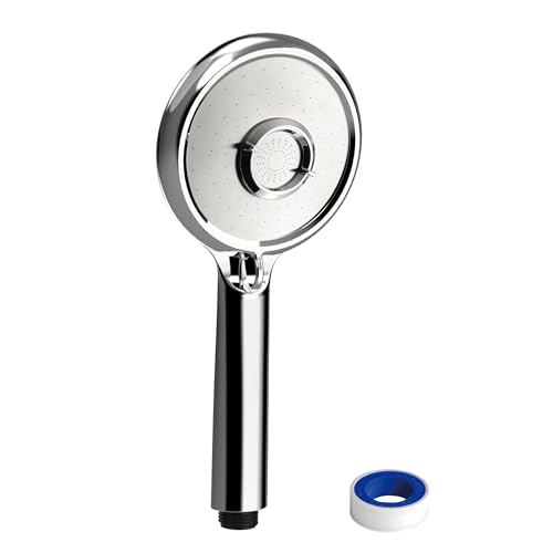 Vancoco Handbrause mit 3 Strahlarten – Wassersparende Handdusche mit Antikalk-Funktion, Leichtes Design für Flexibilität und Komfort Vancoco Handbrause mit 3 Strahlarten – Wassersparende Handdusche mit Antikalk-Funktion, Leichtes Design für Flexibilität und Komfort von VANCOCO
