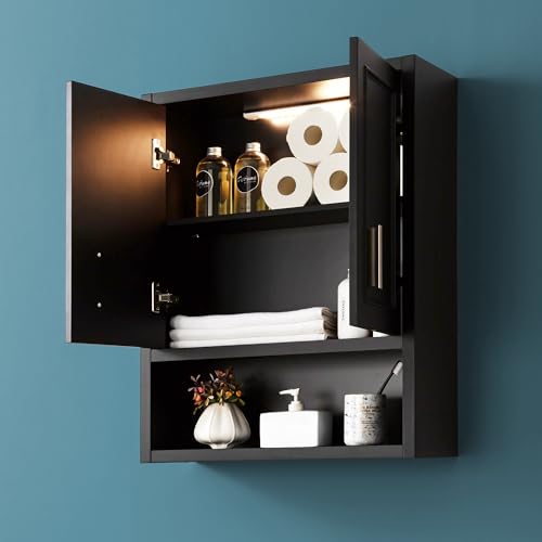 VANIRROR Wandschrank 12-2329-Schwarz von VANIRROR