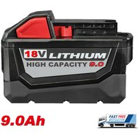 Pdstation - 18V Für Milwaukee M18 Akku M18B6 xc 9,0 Ah Li-Ion 48-11-1860 48-11-1852 von PDSTATION