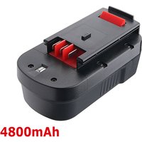 Pdstation - 4.8AH HPB18 HPB18-OPE FSB18 244760-00 18V 18 volt Batterie für Schwarz und Decker von PDSTATION