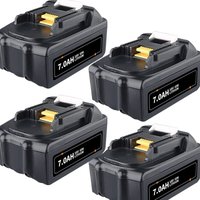 4x18 v 7000 mAh Ersatzbatterie für Makita 18 v BL1860 BL1850 BL1840 LXT-400 18 v Werkzeugbatterie von PDSTATION