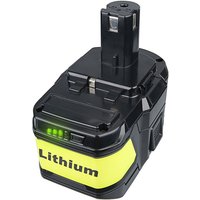 Pdstation - 18V 9000mAh Akku Ersatz für Ryobi 18V P108 P107 P104 P105 P102 P103 Werkzeug RB18L50 RB18L40 RB18L25 RB18L15 RB18L13 mit led Anzeige von PDSTATION