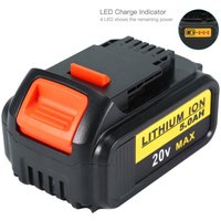 Pdstation - Für DeWalt DCB184-XJ Akku 18V 5,0Ah xr Li-Ion DCB185 DCB182 DCB184 DCB205-2 DCB200-2 von PDSTATION