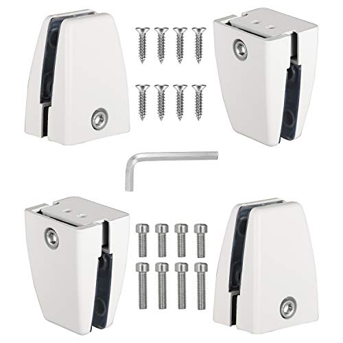 VANROUG Schreibtisch-Trennwände, Niesenschutz, Halterung, Unterstützung für Büro, Schreibtisch, Trennwand, Klemmhalterungen, Desktop-Sichtschutz-Clips, Halter für 0-1/2 Zoll Glasplatte VANROUG Schreibtisch-Trennwände, Niesenschutz, Halterung, Unterstützung für Büro, Schreibtisch, Trennwand, Klemmhalterungen, Desktop-Sichtschutz-Clips, Halter für 0-1/2 Zoll Glasplatte von VANROUG