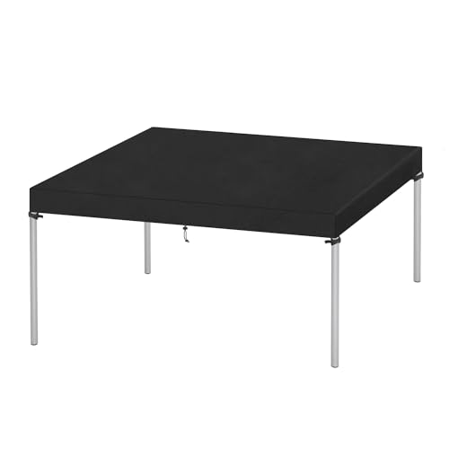 VANSHEIM Abdeckung Tischplatte Abdeckung Gartentisch Abdeckhaube Gartentisch Abdeckhaube für Tisch Wasserdicht Abdeckplane Gartentisch Winddicht UV-Beständiges 420D Oxford Gewebe 170x100x15cm von VANSHEIM