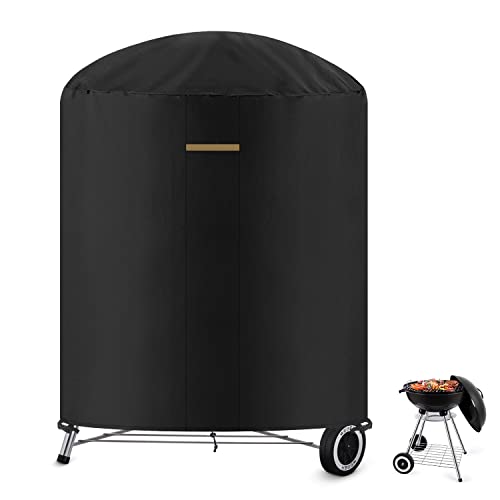 VANSHEIM Grill Abdeckhaube Gasgrill Abdeckung Wetterfest Kugelgrill Abdeckung Gasgrill Schutzhülle Wasserdicht UV Beständig Grillhaube BBQ Cover für Weber,Brinkmann,Char Broil, Jenn Air Grill Ø77x90cm VANSHEIM Grill Abdeckhaube Gasgrill Abdeckung Wetterfest Kugelgrill Abdeckung Gasgrill Schutzhülle Wasserdicht UV Beständig Grillhaube BBQ Cover für Weber,Brinkmann,Char Broil, Jenn Air Grill Ø77x90cm von VANSHEIM