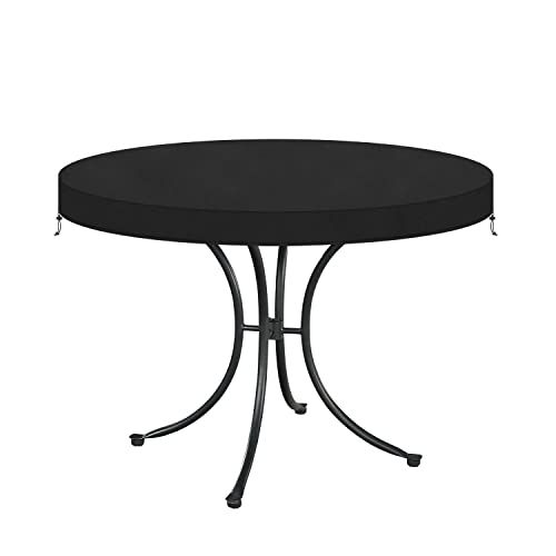 VANSHEIM Runde Tischplattenabdeckung Gartenmöbel Abdeckung Tischplatte Hülle Tisch Abdeckung Garten Rund Wasserdicht mit Kordelzügen UV-Beständiges Oxford Gewebe Runden Plane Ø92x10cm VANSHEIM Runde Tischplattenabdeckung Gartenmöbel Abdeckung Tischplatte Hülle Tisch Abdeckung Garten Rund Wasserdicht mit Kordelzügen UV-Beständiges Oxford Gewebe Runden Plane Ø92x10cm von VANSHEIM
