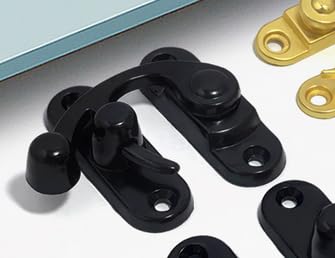 2 Sets 3,3 × 2,8 cm Vintage schwarze Haken-Haspe Riegel Vorhängeschloss kleine Schwingriegel Legierung Verriegelung Hardware mit Schrauben für Schmuckschatulle Schrank Werkzeugkasten 2 Sets 3,3 × 2,8 cm Vintage schwarze Haken-Haspe Riegel Vorhängeschloss kleine Schwingriegel Legierung Verriegelung Hardware mit Schrauben für Schmuckschatulle Schrank Werkzeugkasten von VANTOBEST
