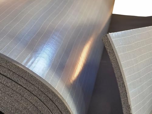 VANUE® INSULATE 19mm 2,5m² Platte, (halbe Verpackungseinheit), selbstklebend, Wärmedämmung aus Kautschuk zur Isolierung von Fahrzeugen Camperausbau Vanausbau von VANUE