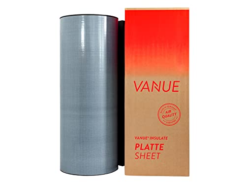 VANUE® INSULATE 25mm 4m² Platte, selbstklebend, Wärmedämmung aus Kautschuk zur Isolierung von Fahrzeugen Camperausbau Vanausbau von VANUE