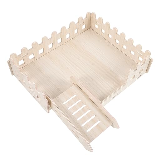 VANZACK 1 Set Haustierkäfig Zubehör Hamster Übung Hamster Leiter Hamster Kletterständer Spielplatz Hamster Kleine Haustier Plattform Igel Spielbrett Hamsterkäfig Aus von VANZACK