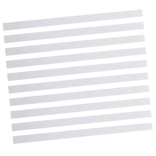 VANZACK 10 Stück Reflektierendes Tachometer Klebeband Selbstklebende Zuschneidbare Speed Tester Ersatzstreifen für Drehzahlmesser Zubehör Vielseitig Anwendbar und Einfach zu Montieren von VANZACK