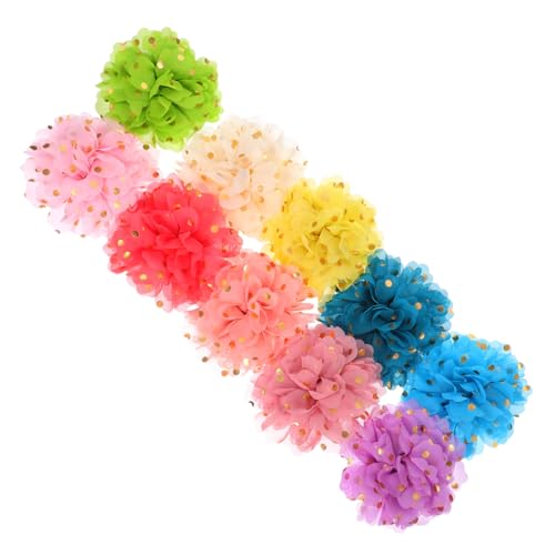 VANZACK 10 Stück Teiliges Abnehmbare Hundehalsband Blumen mit Tupfenmuster Verspielte Haustierstoff Dekoration Stilvolle und Vielseitige Accessoires für Kleine Hunde zu Besonderen Anlässen VANZACK 10 Stück Teiliges Abnehmbare Hundehalsband Blumen mit Tupfenmuster Verspielte Haustierstoff Dekoration Stilvolle und Vielseitige Accessoires für Kleine Hunde zu Besonderen Anlässen von VANZACK