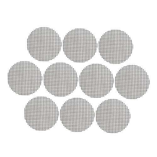 VANZACK 10 Stück Teiliges Atmungsaktive Drainage Netzmatten für Blumentöpfe Hochdichtes Bonsai Gitter Verhindert Erdeverlust Fördert Luftzirkulation Geeignet für Garten Zimmerpflanzen von VANZACK