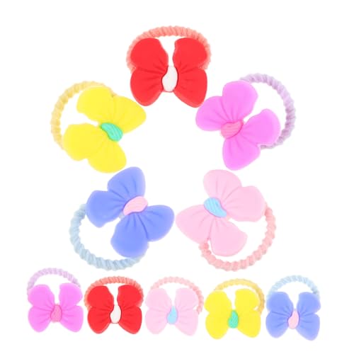 VANZACK 10 Stück Hundehaarbögen Verstellbare Hundeschleifen aus Stoff mit Gummibändern Tieraccessoires für Kleine Hunde Haar Accessoires für Welpen Hundehaarschleifen für Besondere Anlässe VANZACK 10 Stück Hundehaarbögen Verstellbare Hundeschleifen aus Stoff mit Gummibändern Tieraccessoires für Kleine Hunde Haar Accessoires für Welpen Hundehaarschleifen für Besondere Anlässe von VANZACK