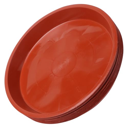 VANZACK 10 Stück Teiliges Kunststoff Blumentopf Untersetzer Langlebige Pflanzgefäß Tropfschalen Leicht und Passend für Innen Außenpflanzen für Garten und DIY Dekoration VANZACK 10 Stück Teiliges Kunststoff Blumentopf Untersetzer Langlebige Pflanzgefäß Tropfschalen Leicht und Passend für Innen Außenpflanzen für Garten und DIY Dekoration von VANZACK