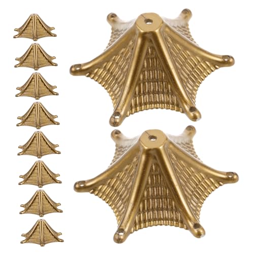 VANZACK 10 Stück Teiliges Windspiel Zubehör Windglocken Topper DIY Bastelset Windspielkappen Langlebig Robust für Garten Dekoration Windspielgestaltung von VANZACK
